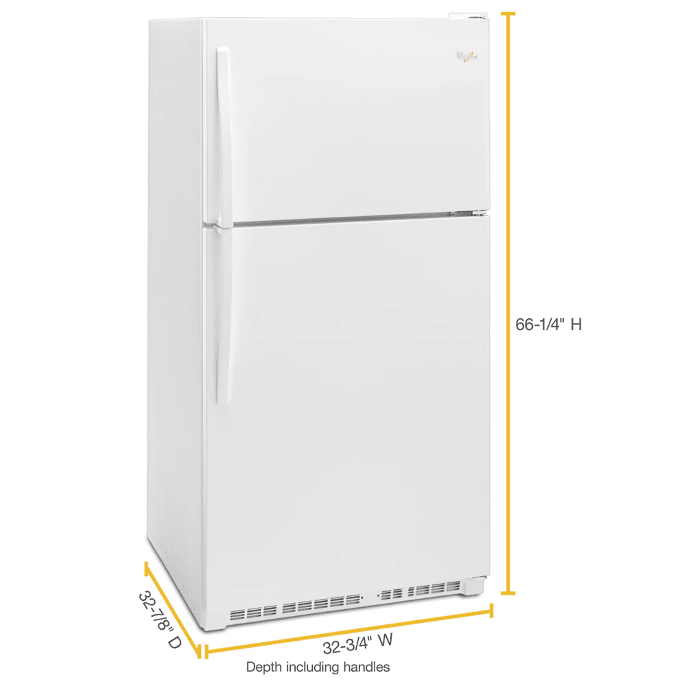 20 Cu. Ft. Stainless Top Freezer Refrigerator L7621