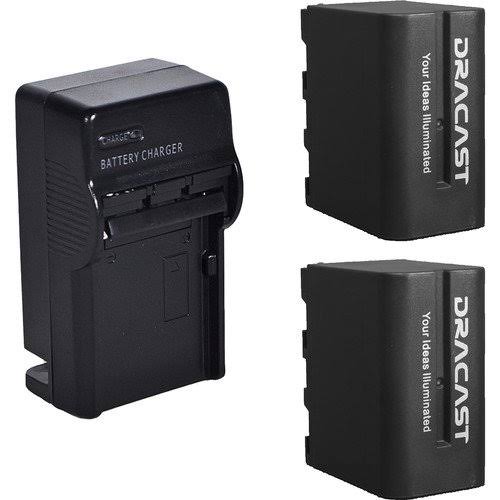 2x 6600mAh Batteries and Charger Kit J74374