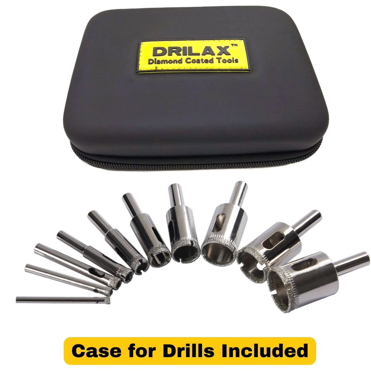 Diamond Drill Bit 10 Pieces Set L8328