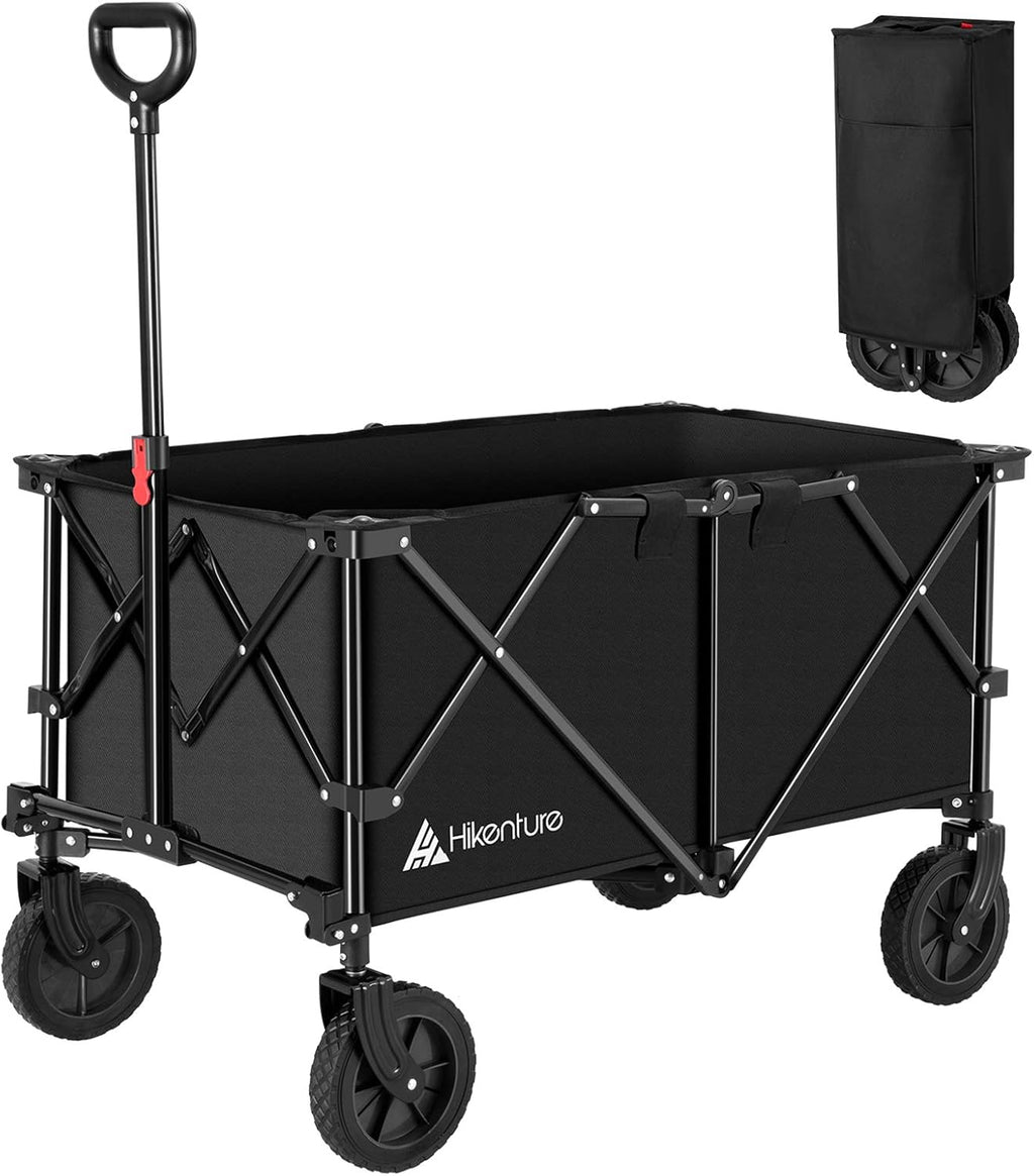 Folding Wagon Cart with All-Terrain Wheels Z752