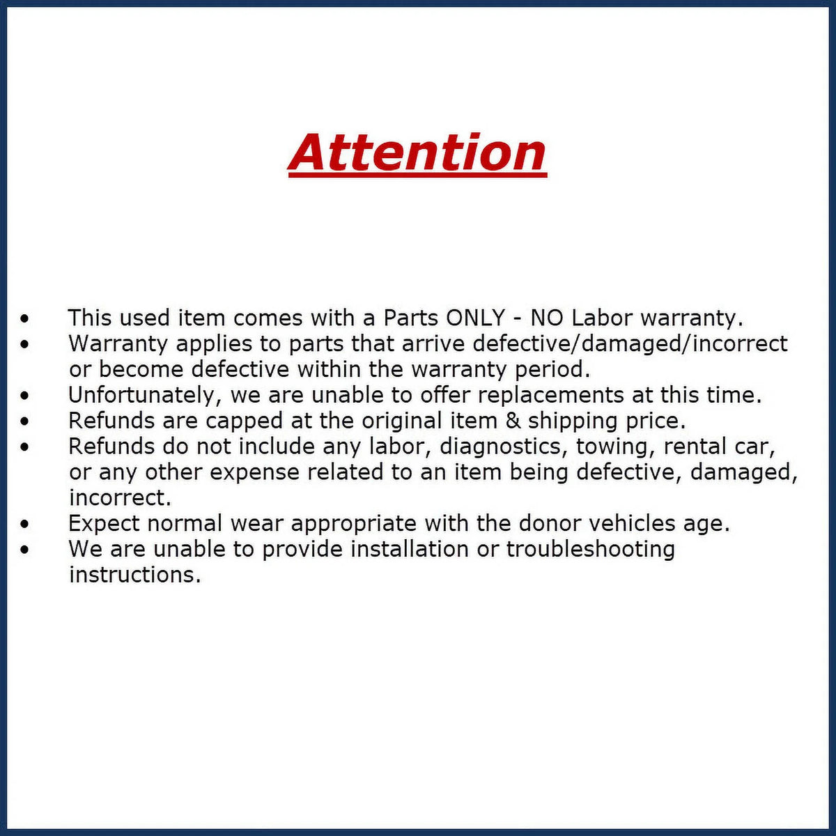 Pre-Owned Rear Retractable Cargo Cover A181429