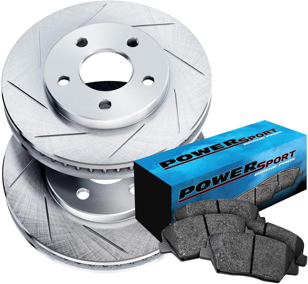 Slotted Brake Rotors and Semi Met Pads G825