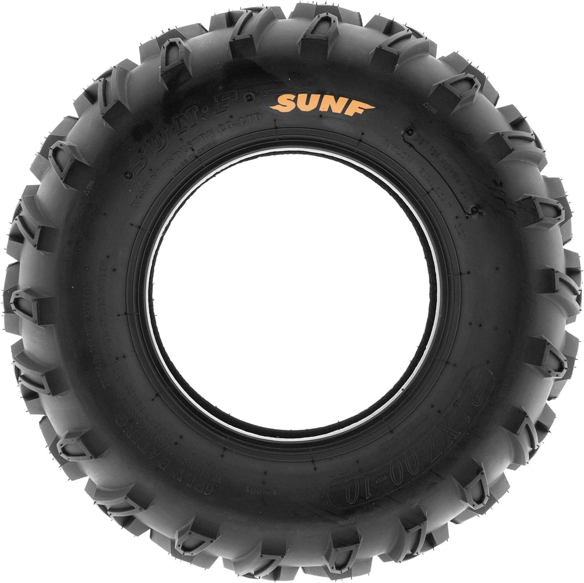 21x7-10 6 PR Directional Tread ATV/UTV Tire Pack of 2 F5057