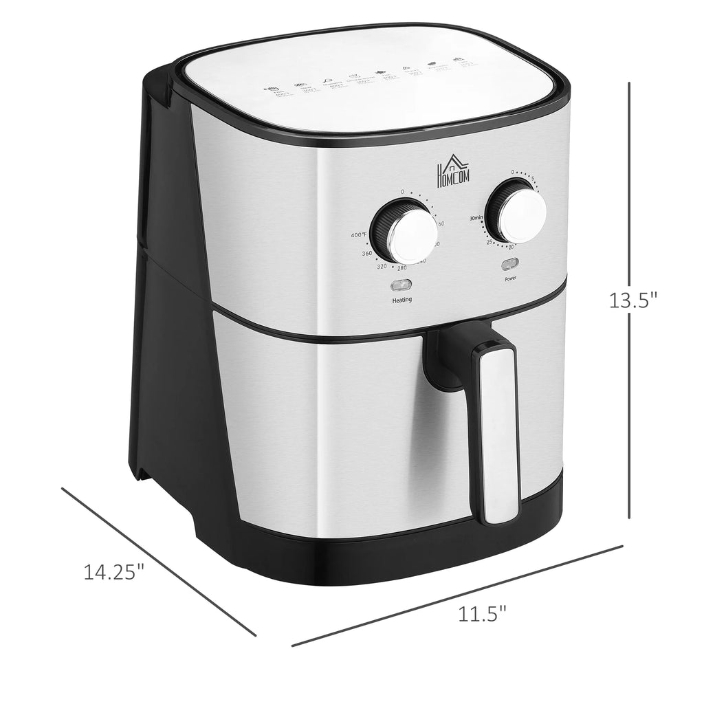 1700W 6.9 Quart Nonstick Air Fryer D266