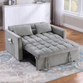 3 in 1 Tufted Convertible Velvet Sleeper Sofa Bed C541539
