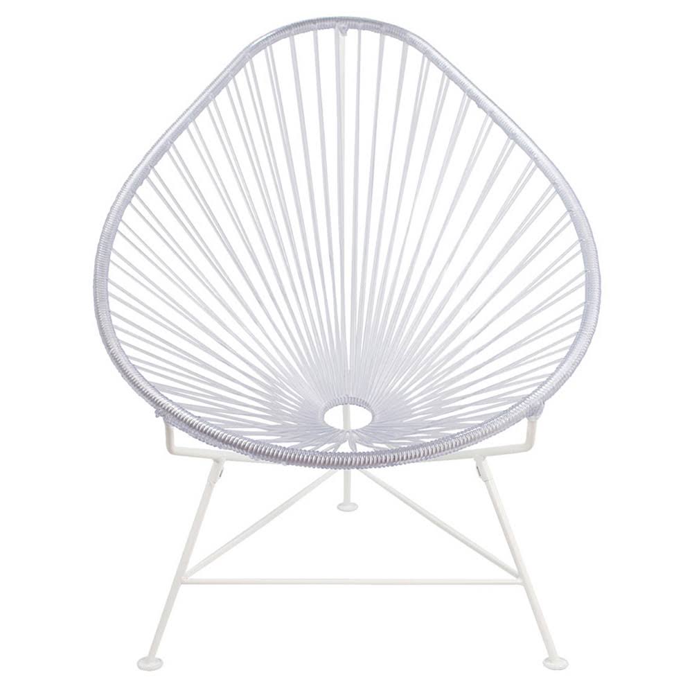 White/Clear Junior Acapulco Chair Z640277