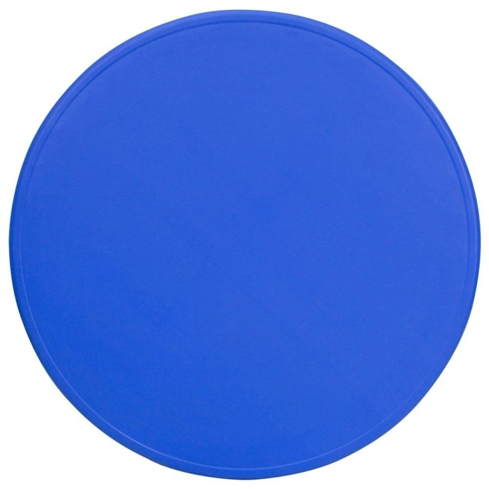 45'' Round Height Adjustable Blue Plastic Activity Table Y758