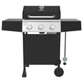 3 Burner Propane Gas Grill in Black C3666