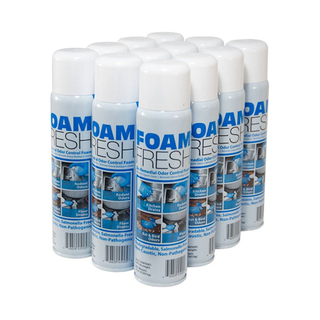 Odor Control Spray, Foaming, 10 Oz., pk12 Z746439