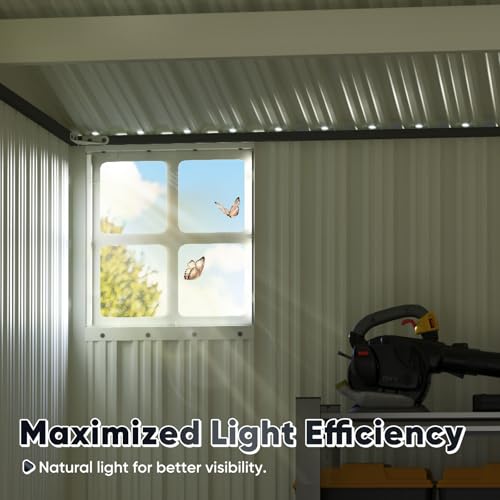 5X3 FT Heavy Duty Outdoor Metal Storage Shed A52737