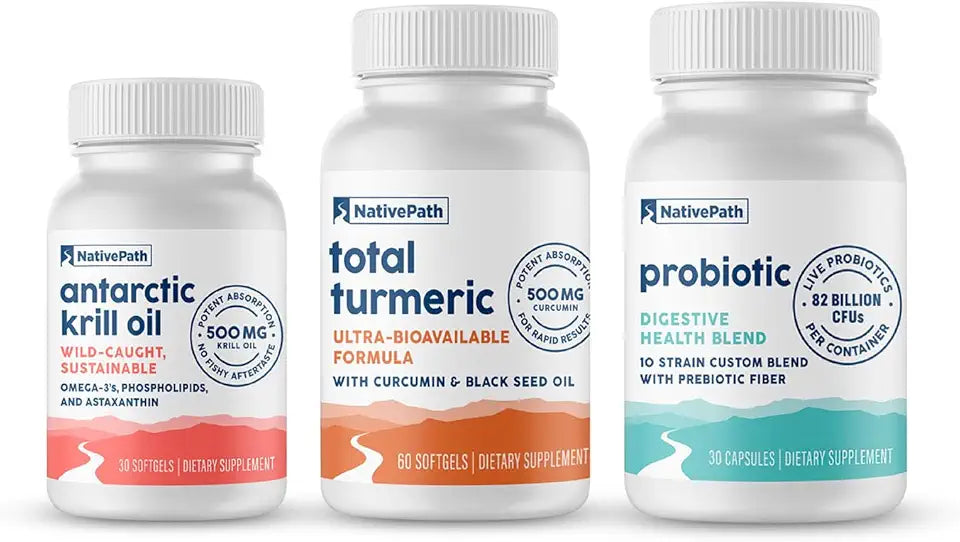 Krill Oil Turmeric Probiotic 30 Servings V40276