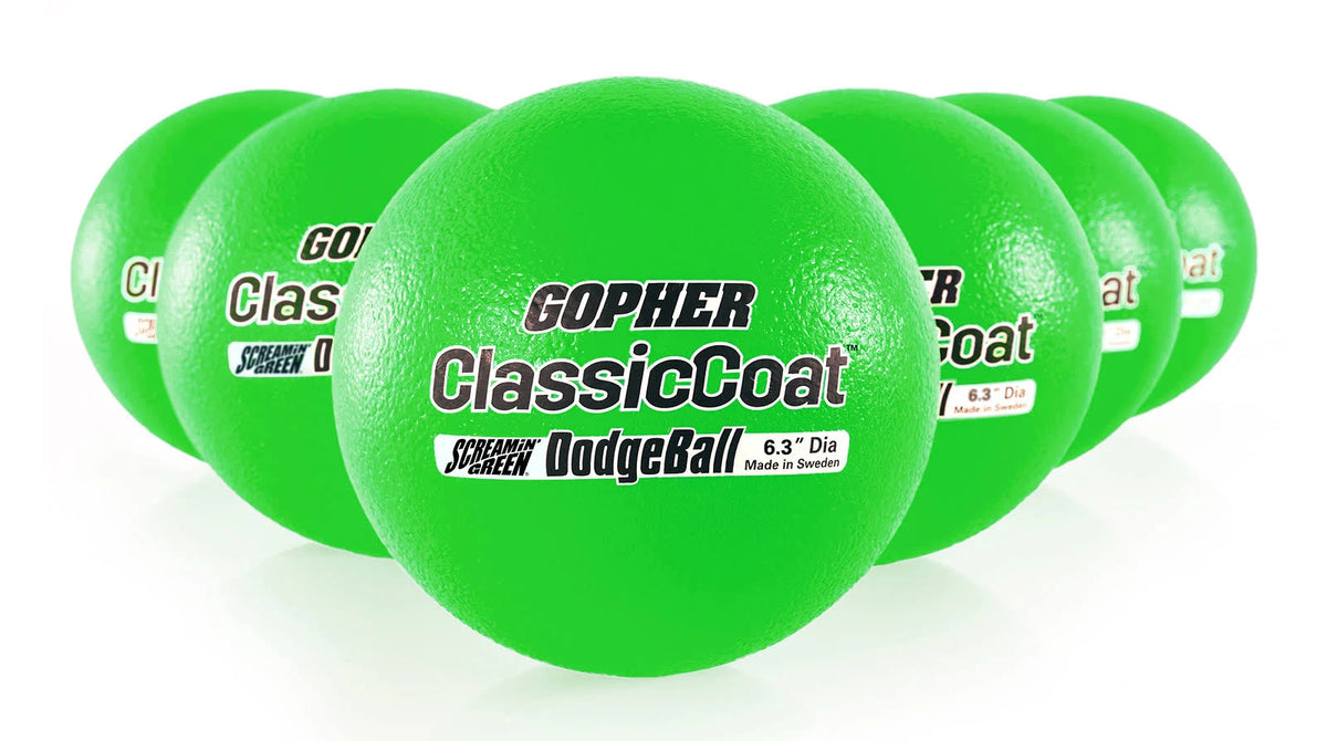 Green 6.3x22 Diameter Dodgeballs R331