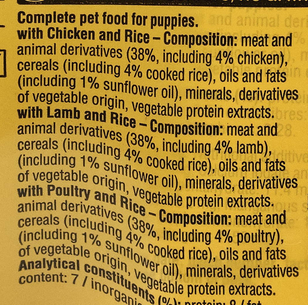 Pedigree Can Cuts in Jelly Tinned Puppy Food 6 X400g N647111