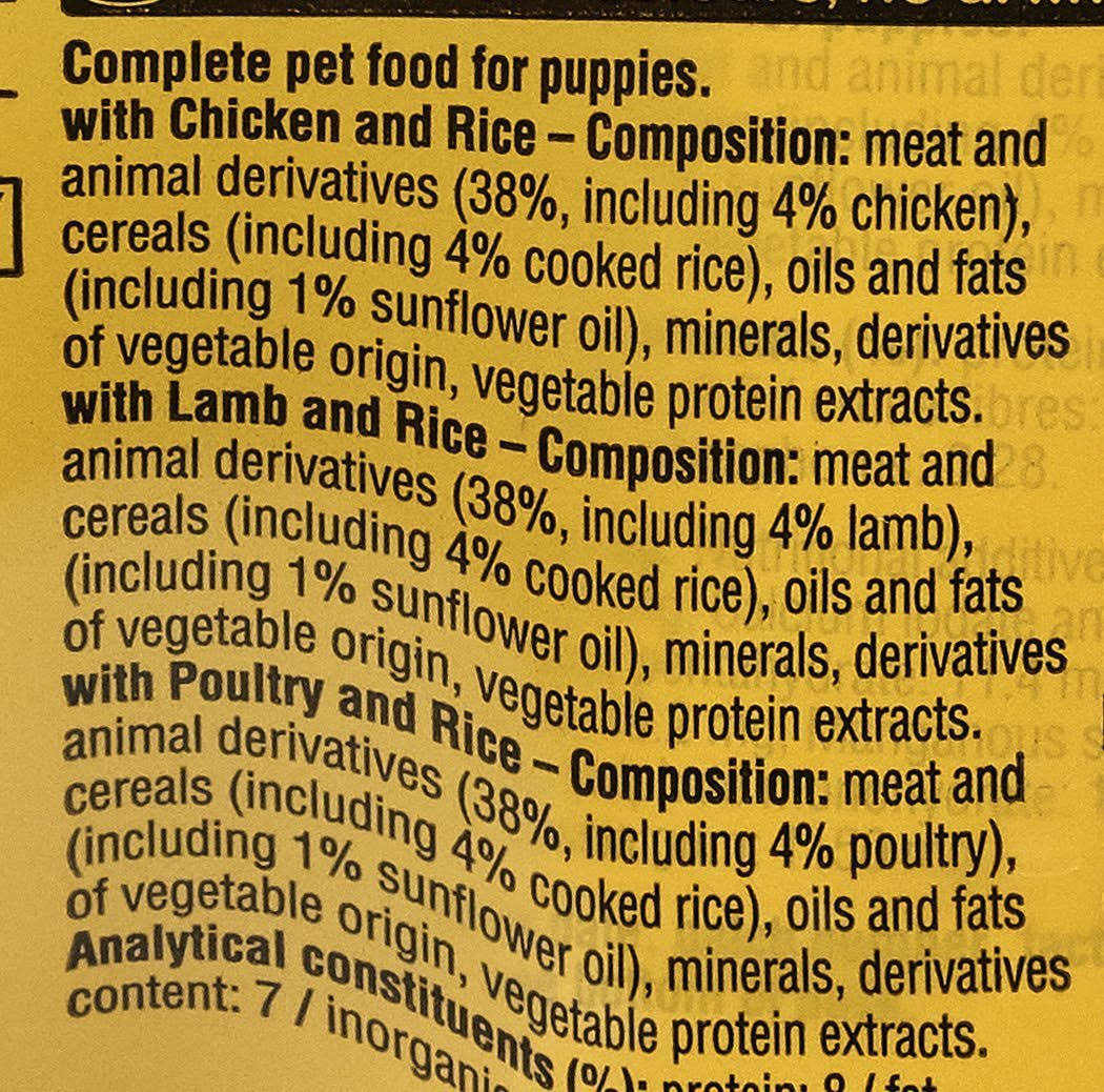 Pedigree Can Cuts in Jelly Tinned Puppy Food 6 X400g N647111