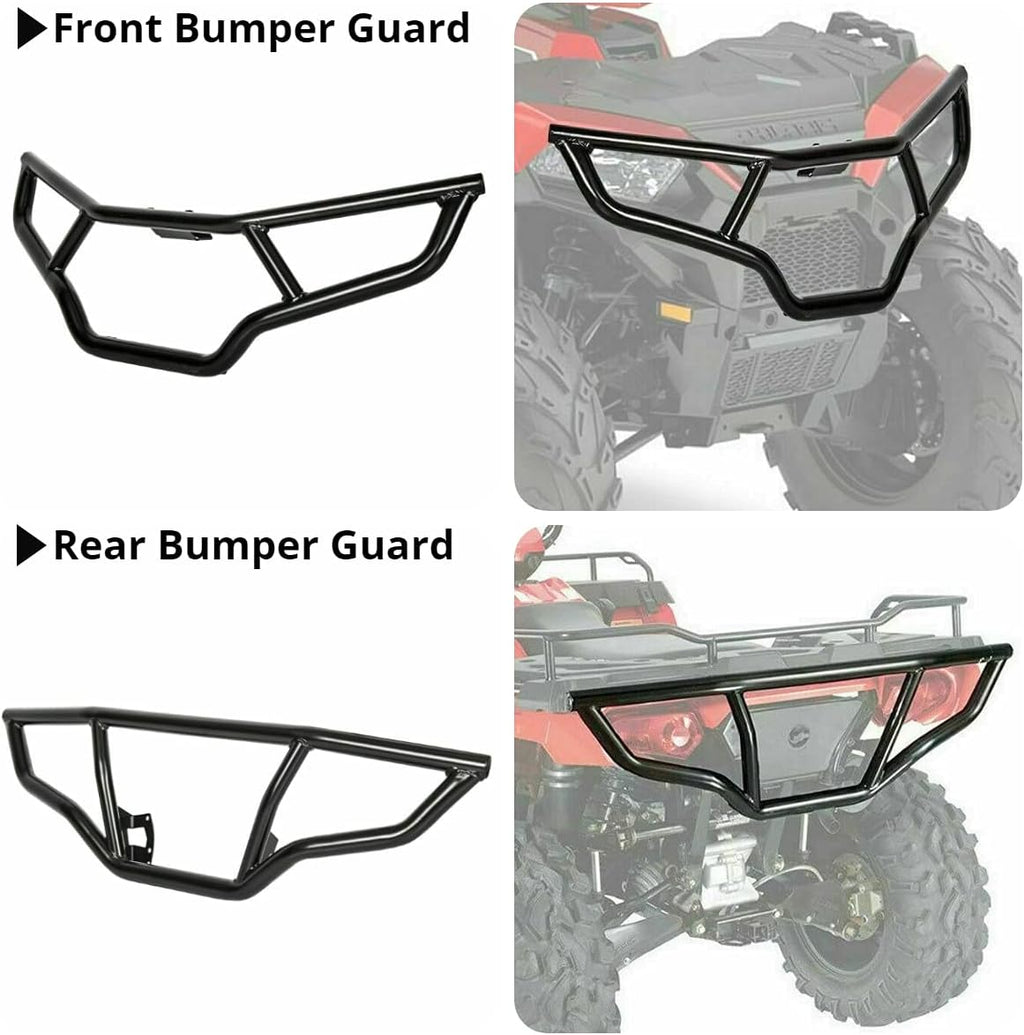 Front and Rear Brush Guard Bumper Set 2pcs M946