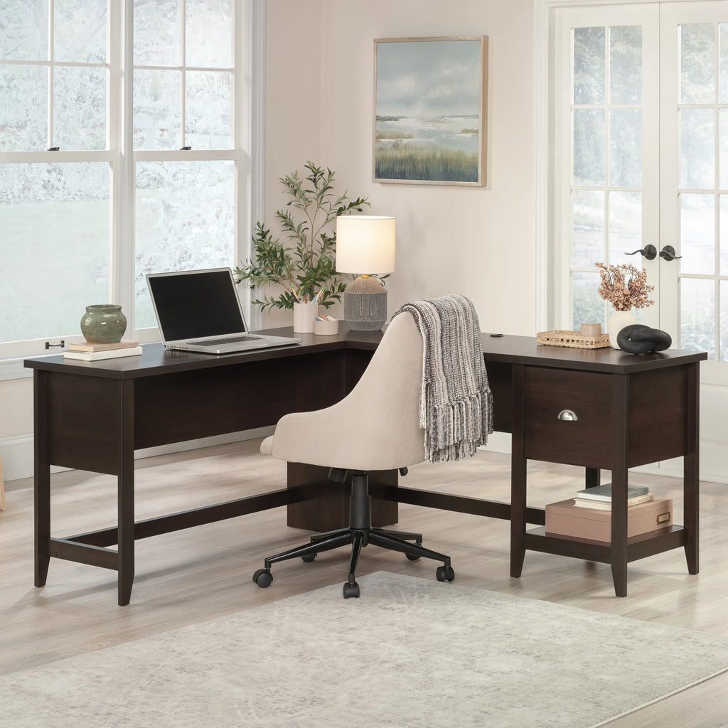 L-Desk in Cinnamon Cherry B53856