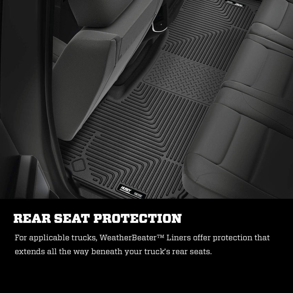 Black Front & 2nd Seat Floor Liners 3 Pcs Y349703