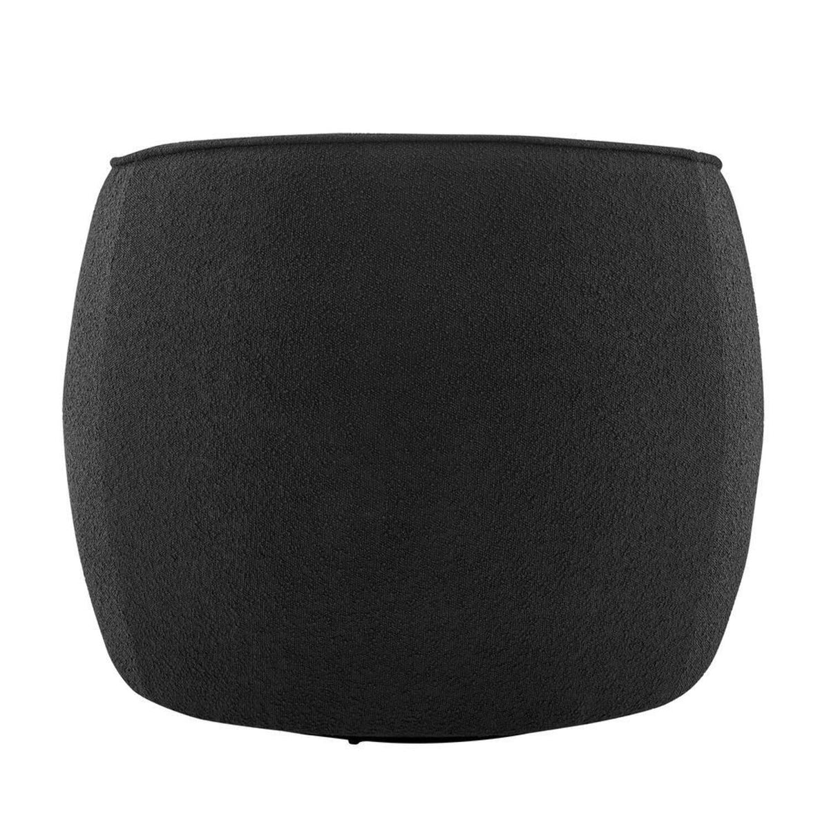 Black Fabric Swivel Accent Chair P15595