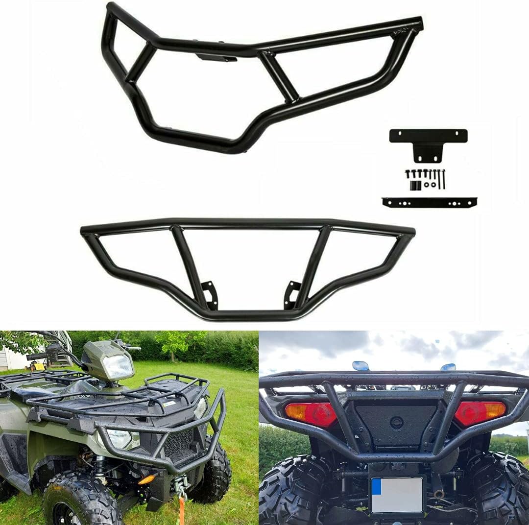 Front and Rear Brush Guard Bumper Set 2pcs M946