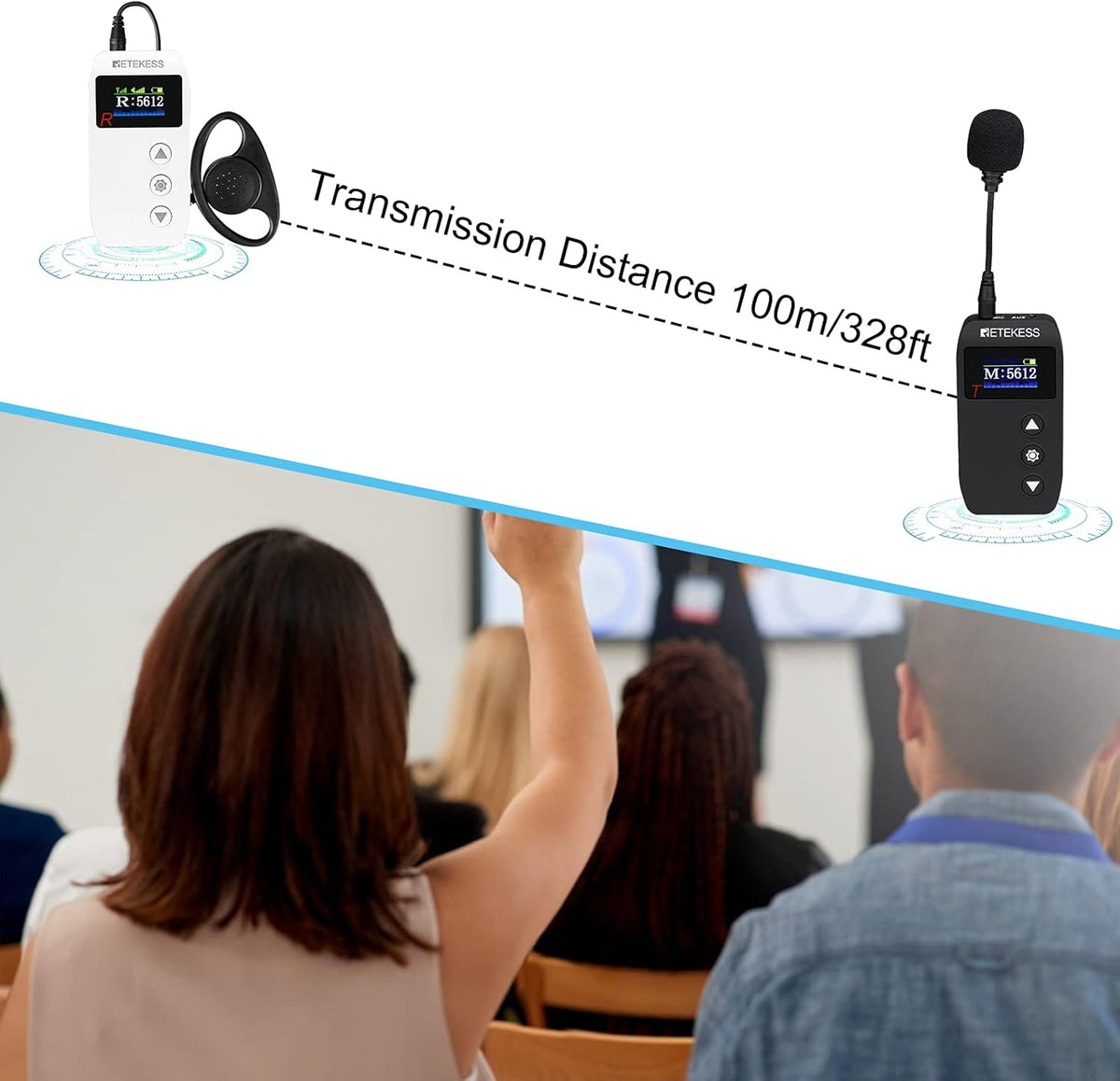 2.4G Wireless Tour Guide Audio System L57903