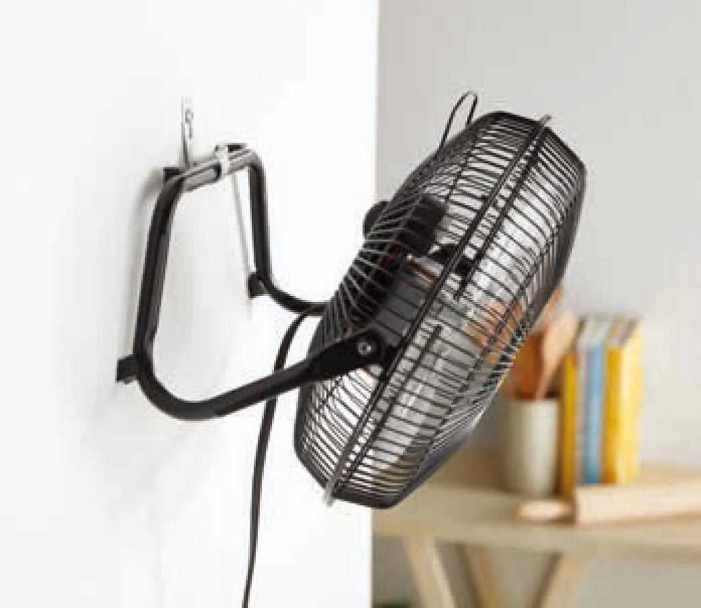 9 in 3 Speed High Velocity Steel Floor Fan G1537