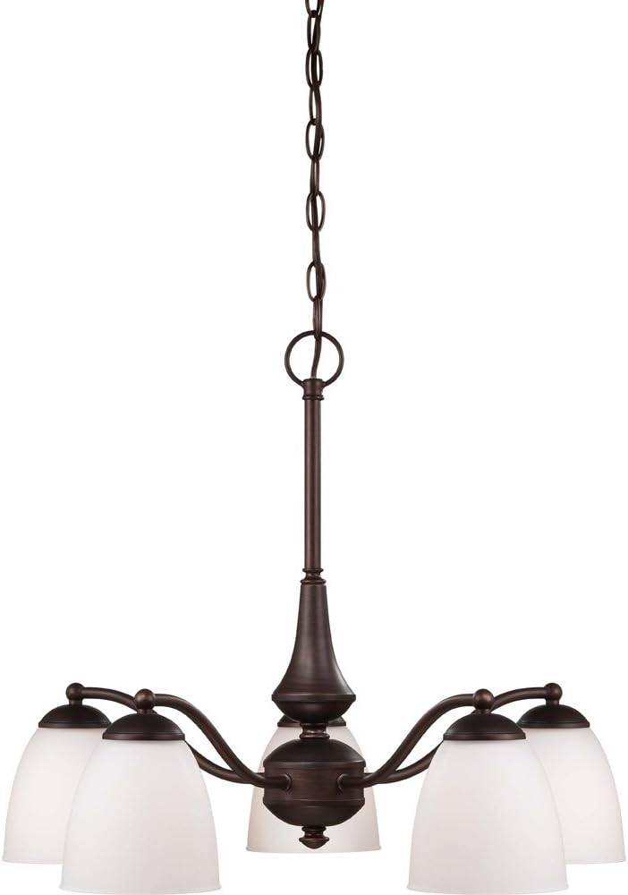 Three Light Vanity Frosted Glass Brushed Nickel Fixture R304