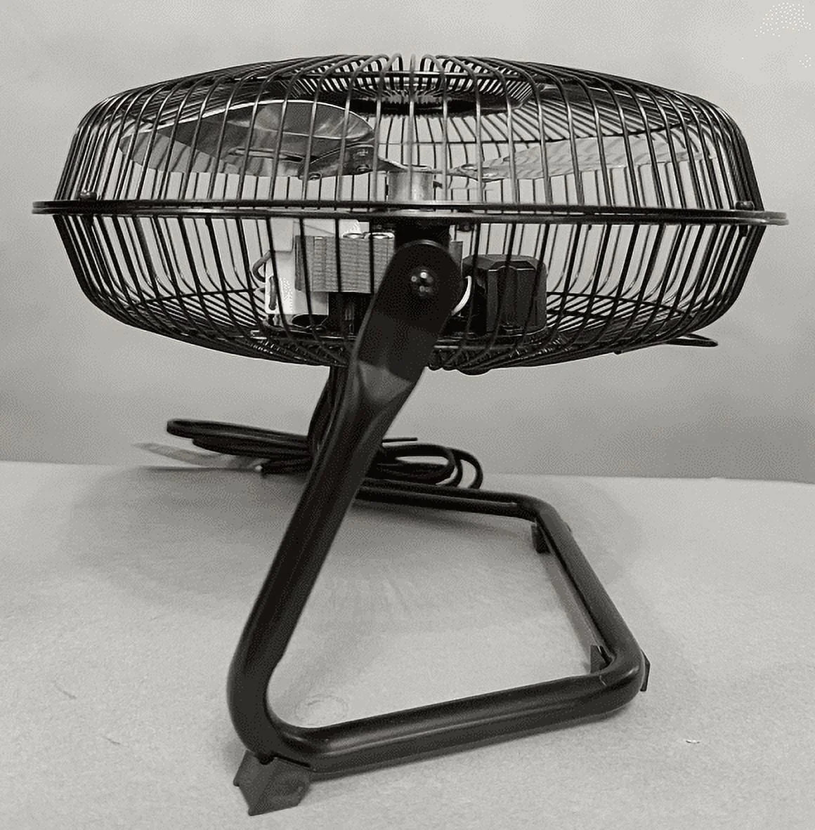 9 in 3 Speed High Velocity Steel Floor Fan G1537