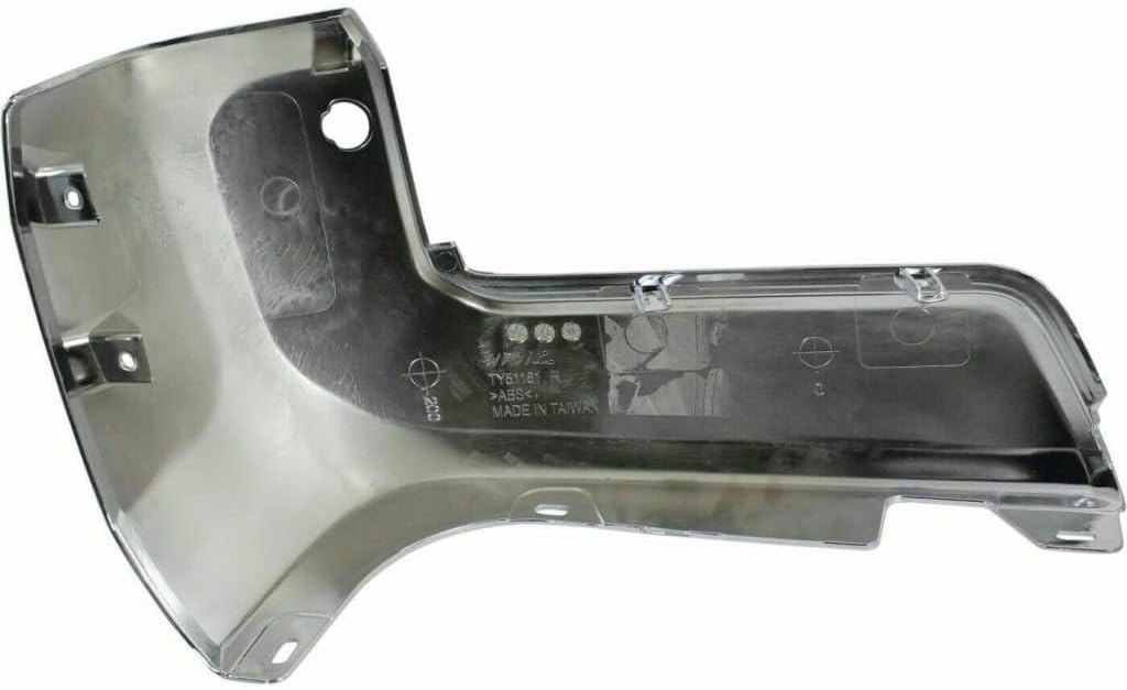 Chrome Rear Bumper End Cap for Toyota Tacoma 2016-2020 K7847
